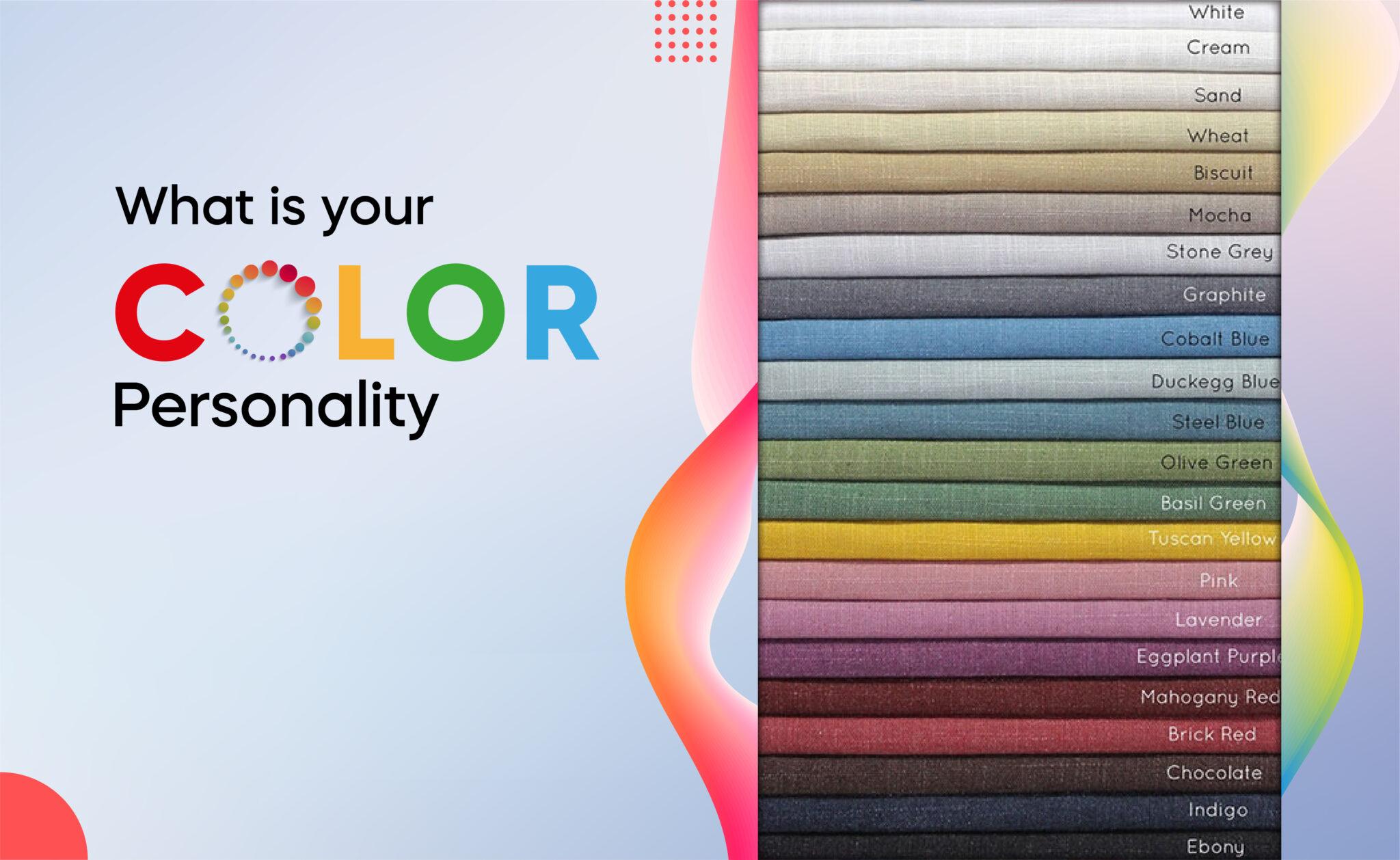 Color selection of curtains Curtain Label