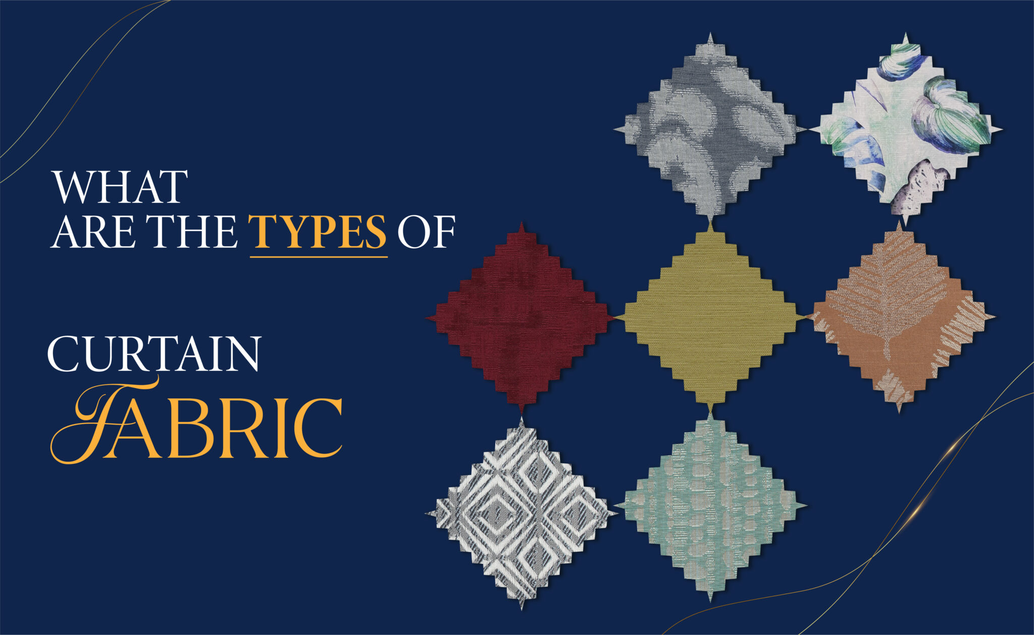 8 types of curtain fabric Curtain Label