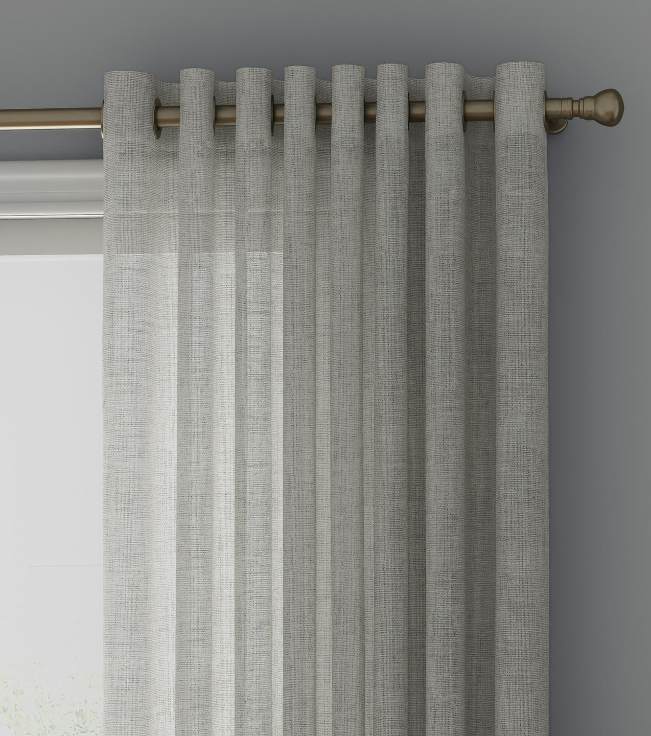 Buy Solid Sheer Window Curtains Online India Curtain Label